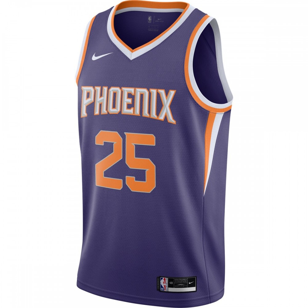 Mikal Bridges Phoenix Suns 2020/21 Swingman Player Jersey - Icon Edition - Purple-Pro Kit Vault | Brand New 26/27 Sports Jerseys